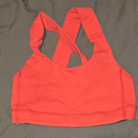 Lululemon Red Sports Bra - Picture 1 of 2